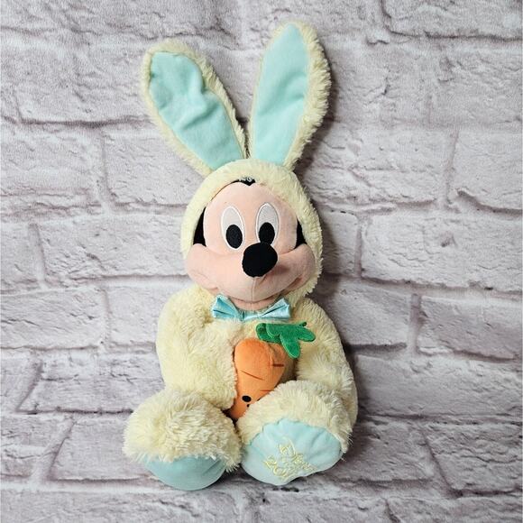 Mickey Mouse Disney Store 2019 easter bunny costume carrot - Picture 1 of 13